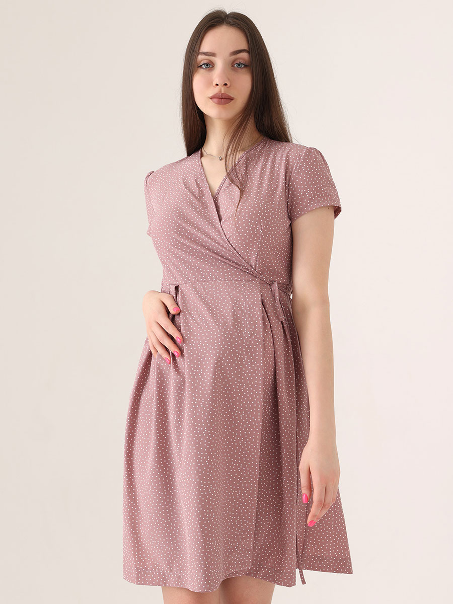03528 FEST Платье для беременных и кормящих женщин с коротким рукавом