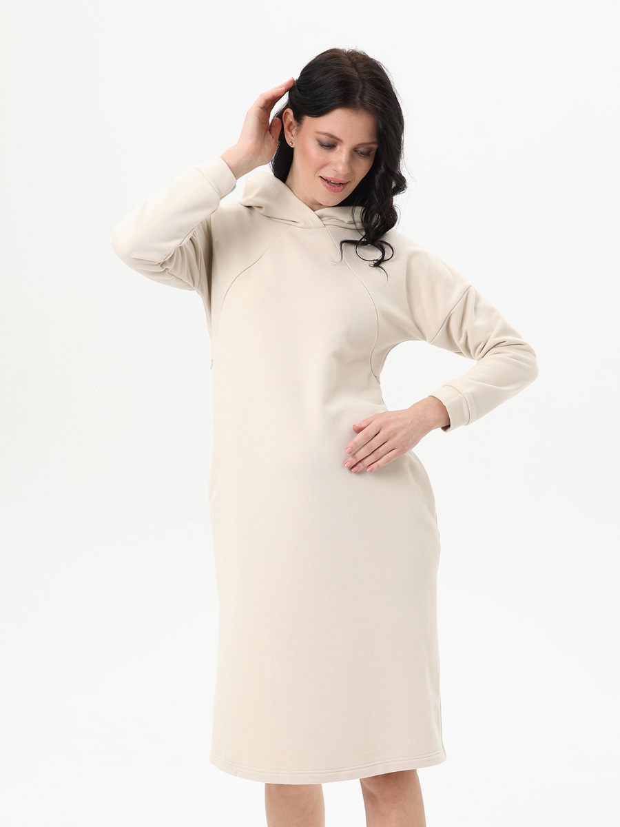 113505 FEST Платье для беременных и кормящих женщин с длинным рукавом