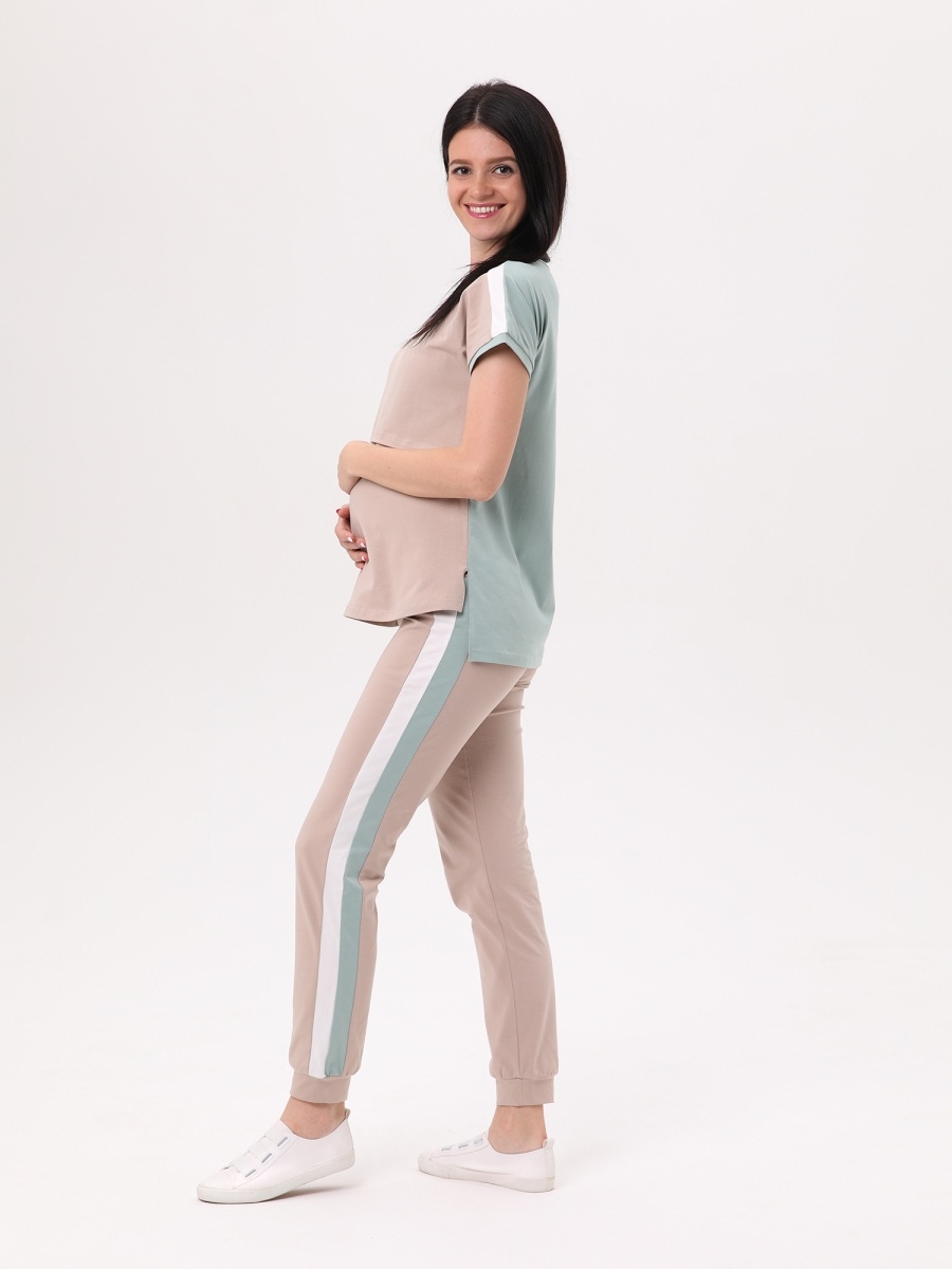 172505 FEST Пижама для беременных и кормящих женщин с коротким рукавом