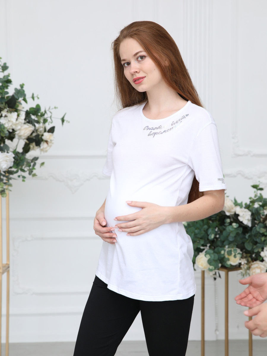 92504 FEST Джемпер для беременных женщин с коротким рукавом