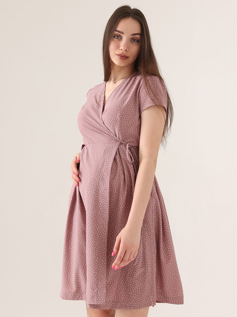 03528 FEST Платье для беременных и кормящих женщин с коротким рукавом