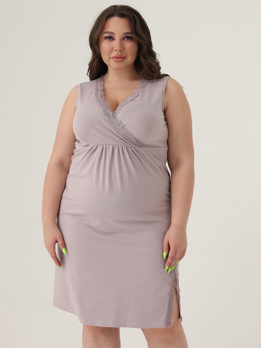 134505 BASIC PLUS Сорочка для беременных и кормящих женщин